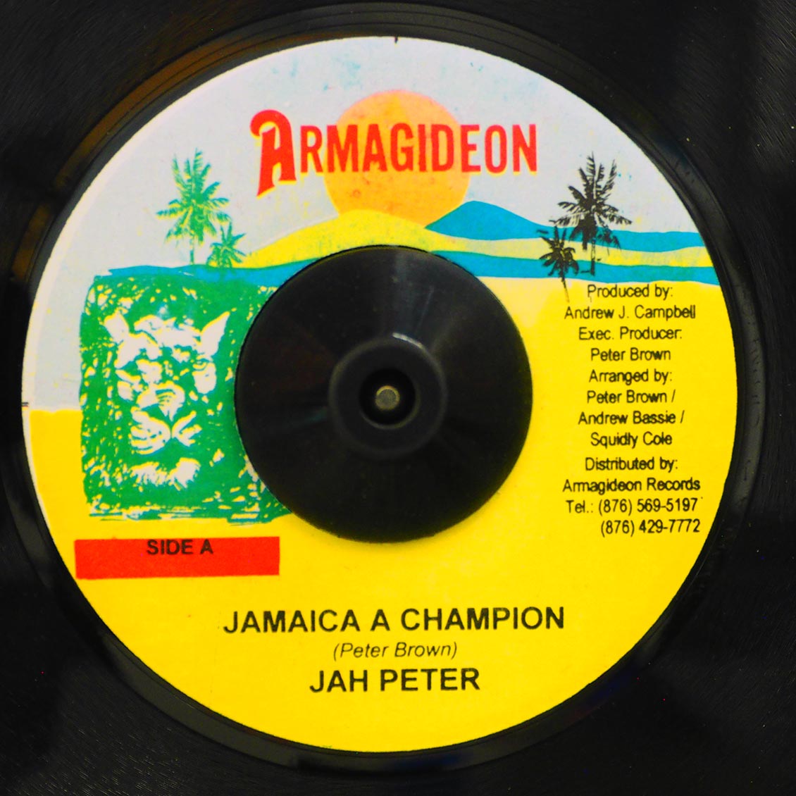 Jah Peter - Jamaica A Champion  /  Version