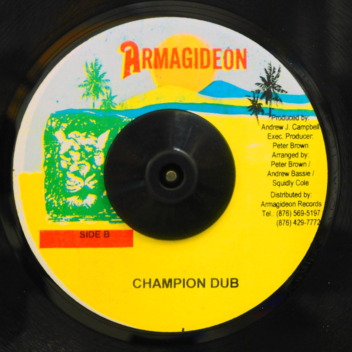Jah Peter - Jamaica A Champion  /  Version