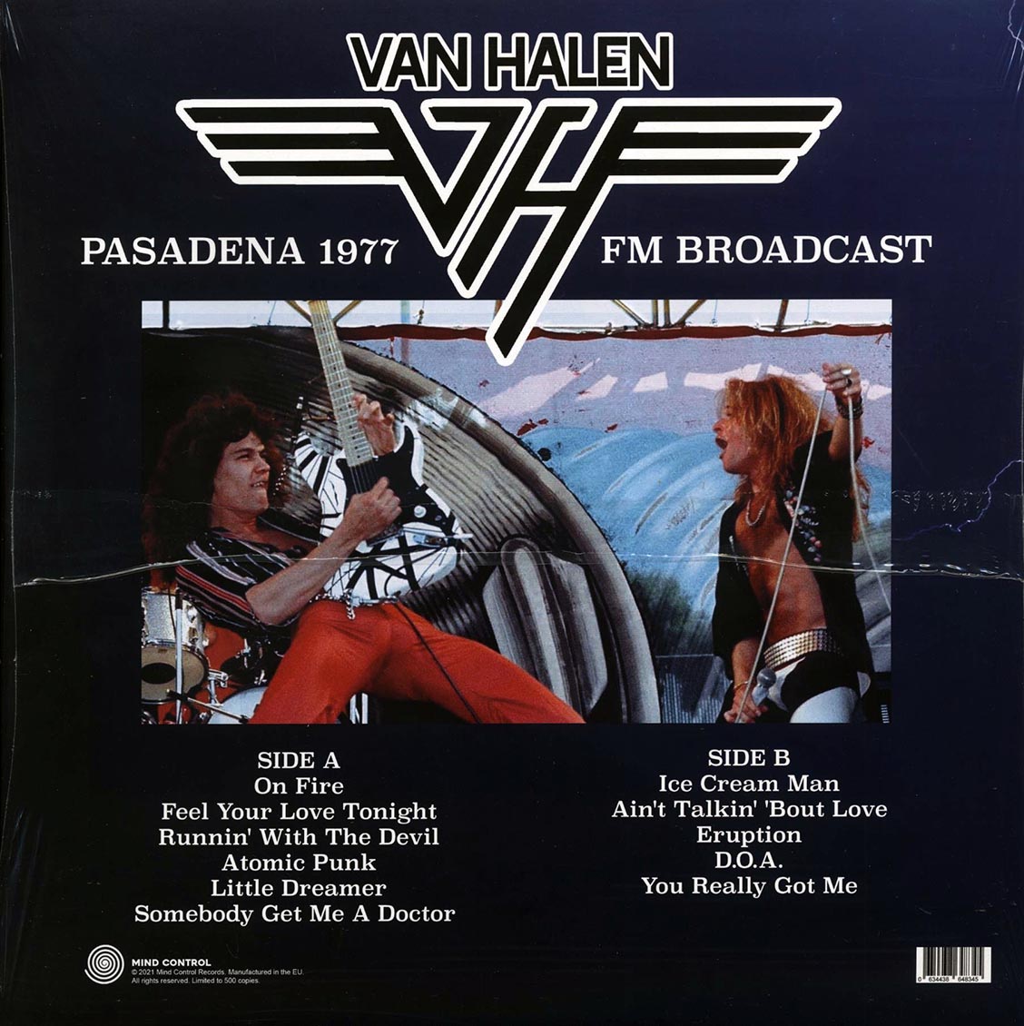 Van Halen - Live In Pasadena 1977 FM Broadcast (ltd. 500 copies made)