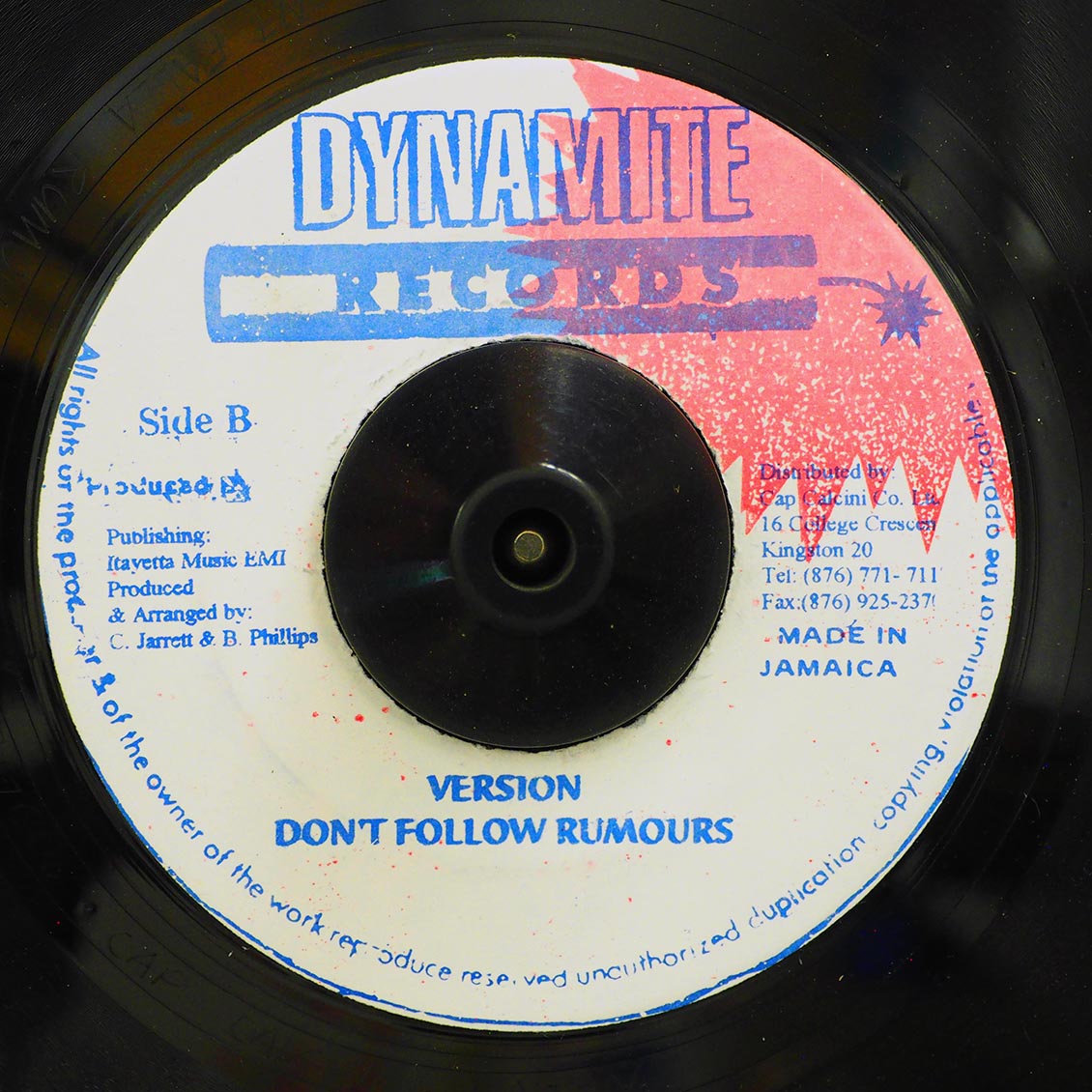 Al Campbell - Watch Your Step  /  Version