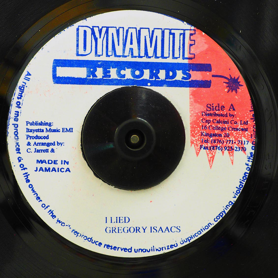 Gregory Isaacs - I Lied  /  Version