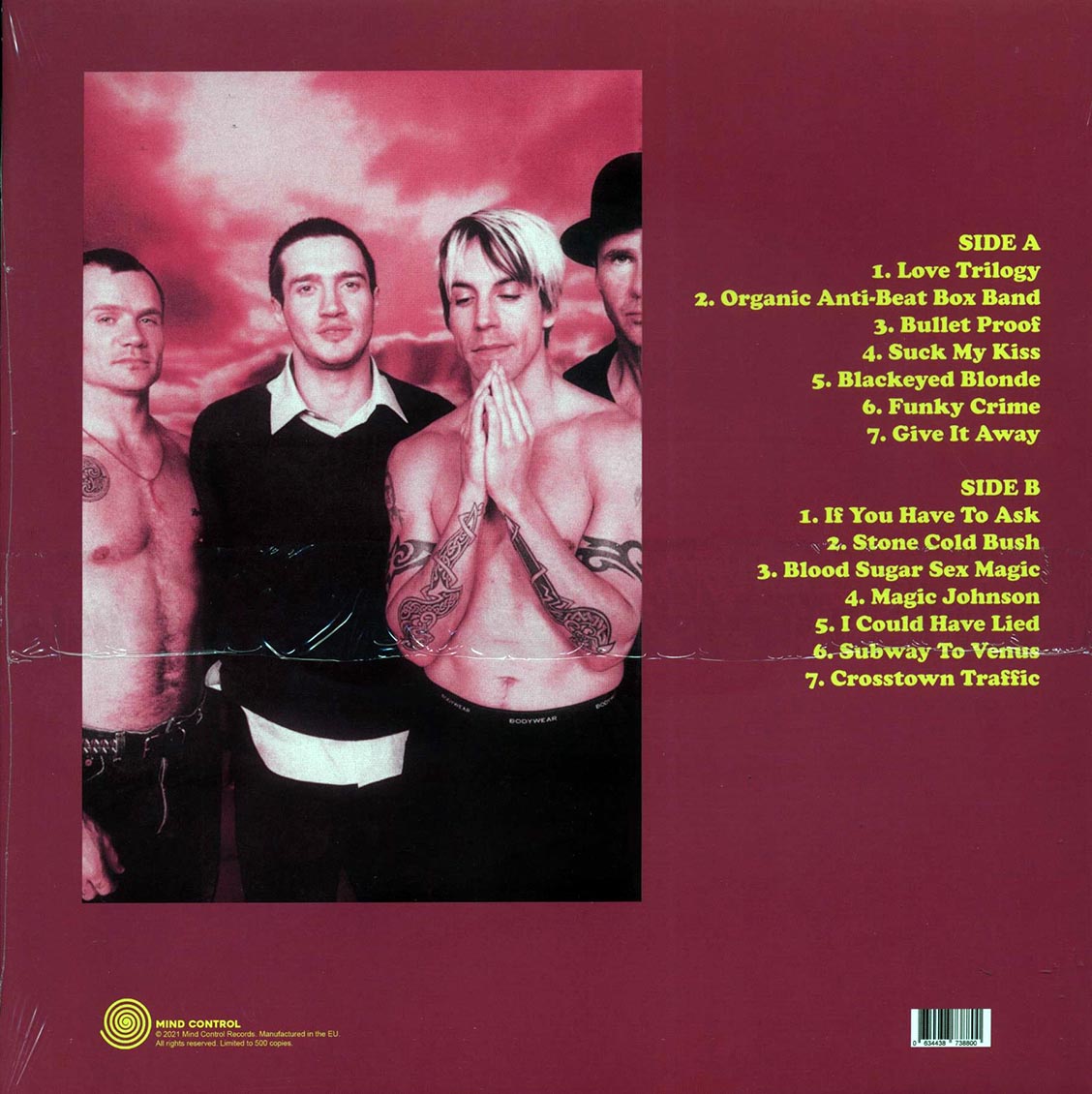 Red Hot Chili Peppers - Live At The Pat O'Brien Pavillion, Del Mar, CA 1991 Westwood One FM Broadcast (ltd. 500 copies made)