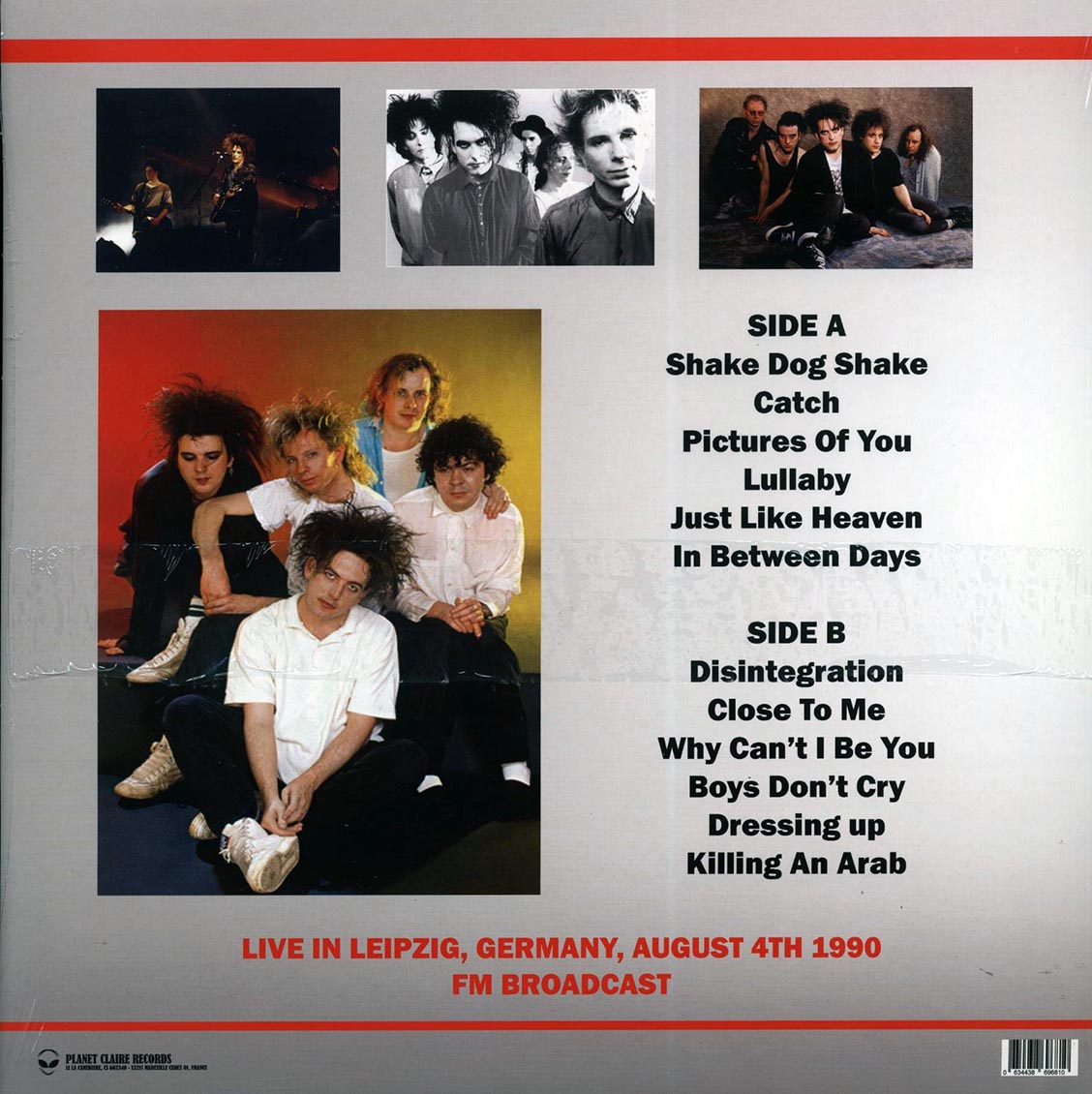 The Cure - Disintegration In Leipzig Germany, August 4th 1990 FM Broadcast