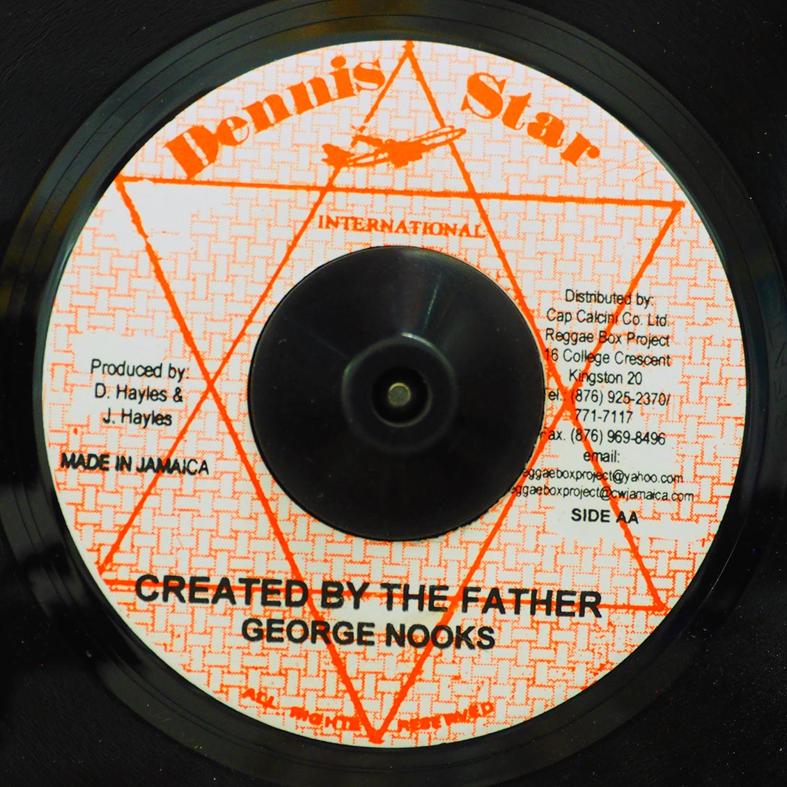 George Nooks - If I Had The World  /  George Nooks - Created By The Father (rhythm: "Unchained")