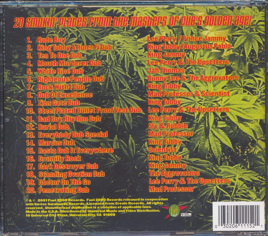 Lee Perry, King Tubby, Augustus Pablo, Scientict, Etc. - Dub Massive Volume 1 (20 tracks)
