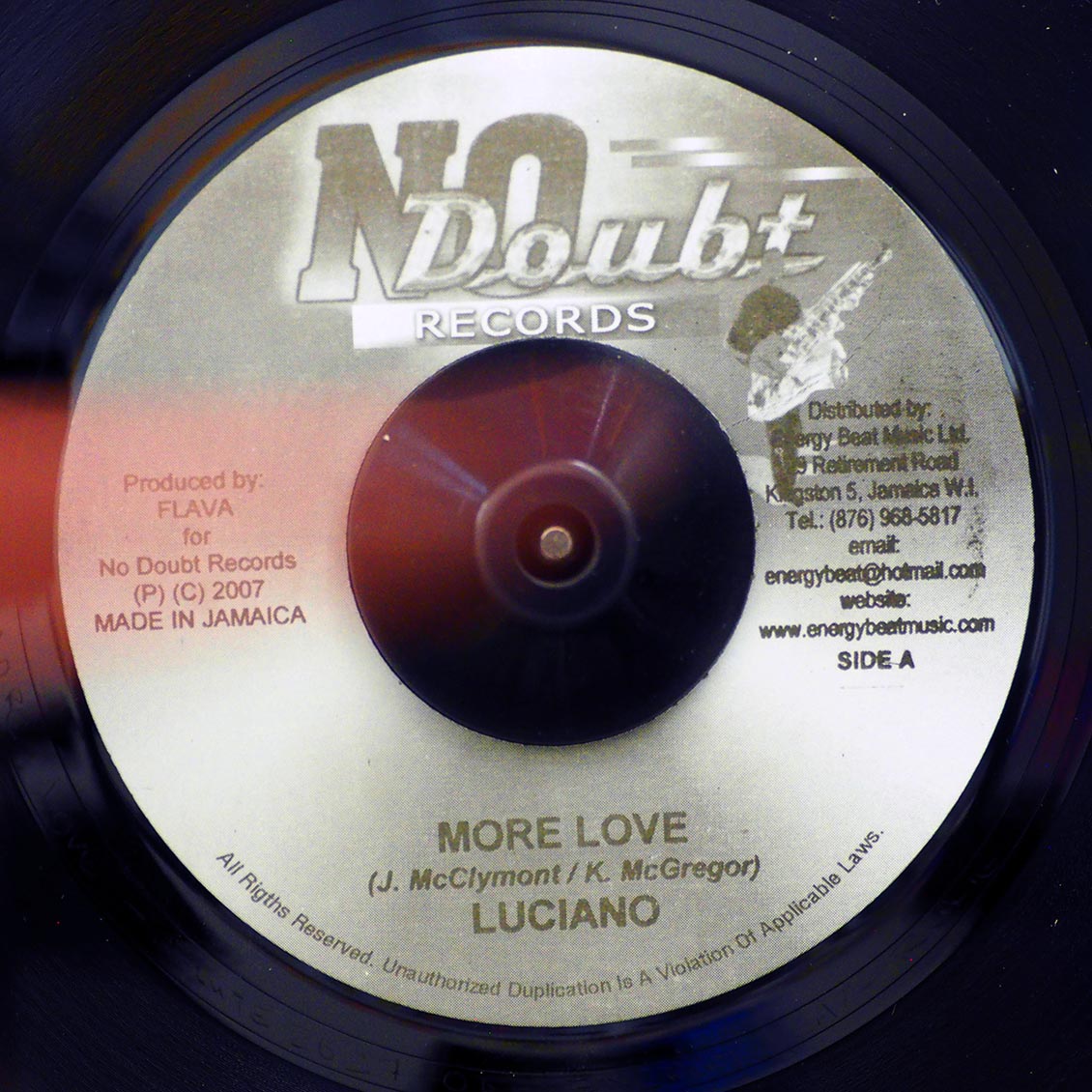 Luciano - More Love  /  Version (rhythm: "Flute")