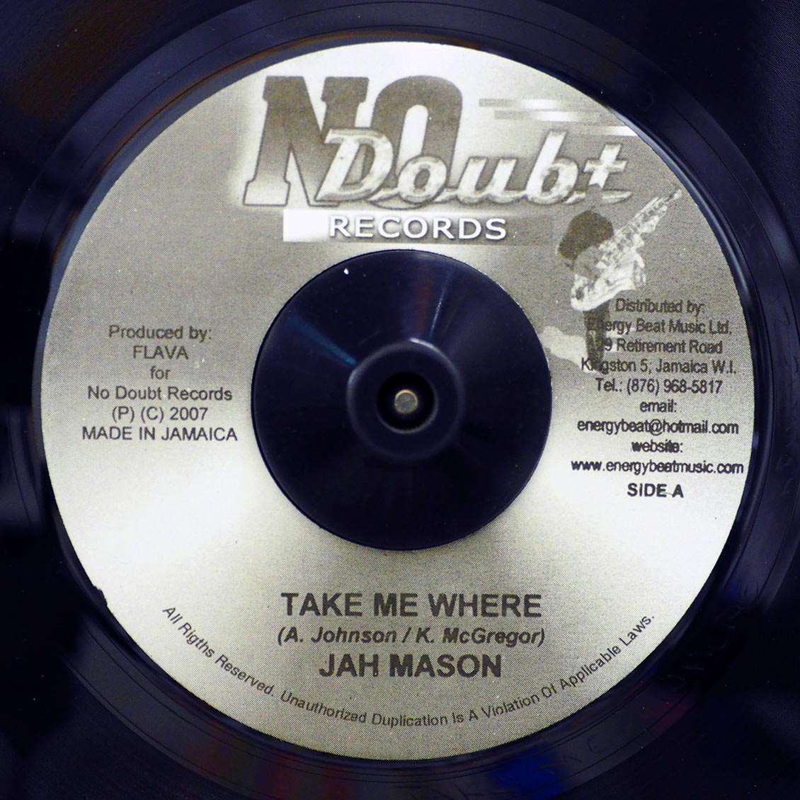Jah Mason - Take Me Where  /  Chrisinti - Guess What (rhythm: "Flute")
