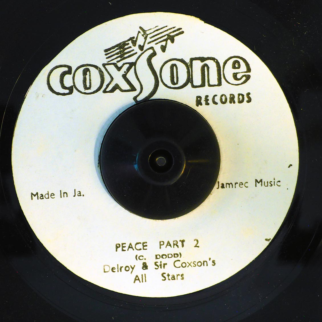 Delroy Wilson - Peace With Your Neighbor  /  Delroy & Sir Coxsone's All Stars - Peace Part 2