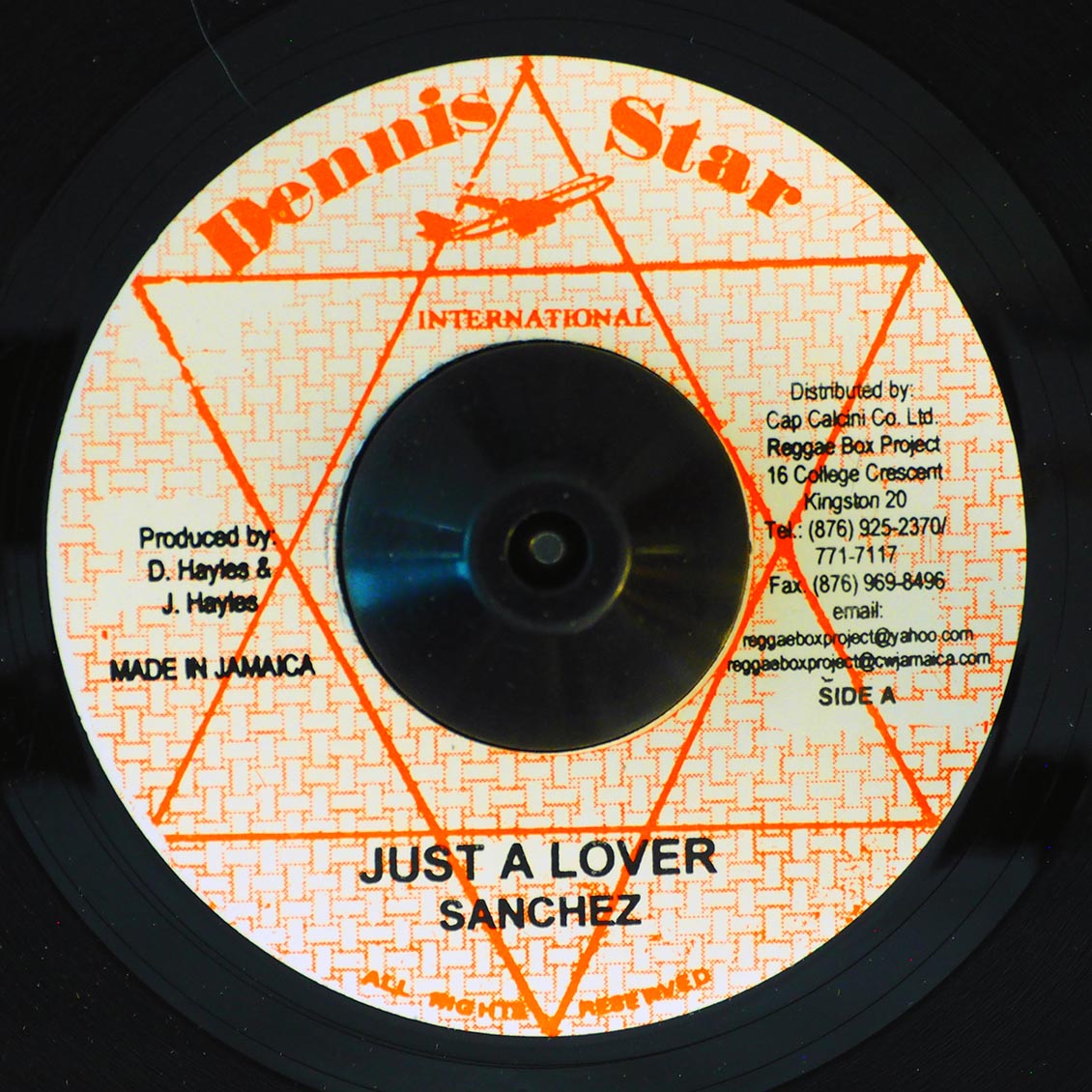 Sanchez - Just A Lover  /  Mikey Melody - Riding High (rhythm: "Ain't Too Proud To Beg")