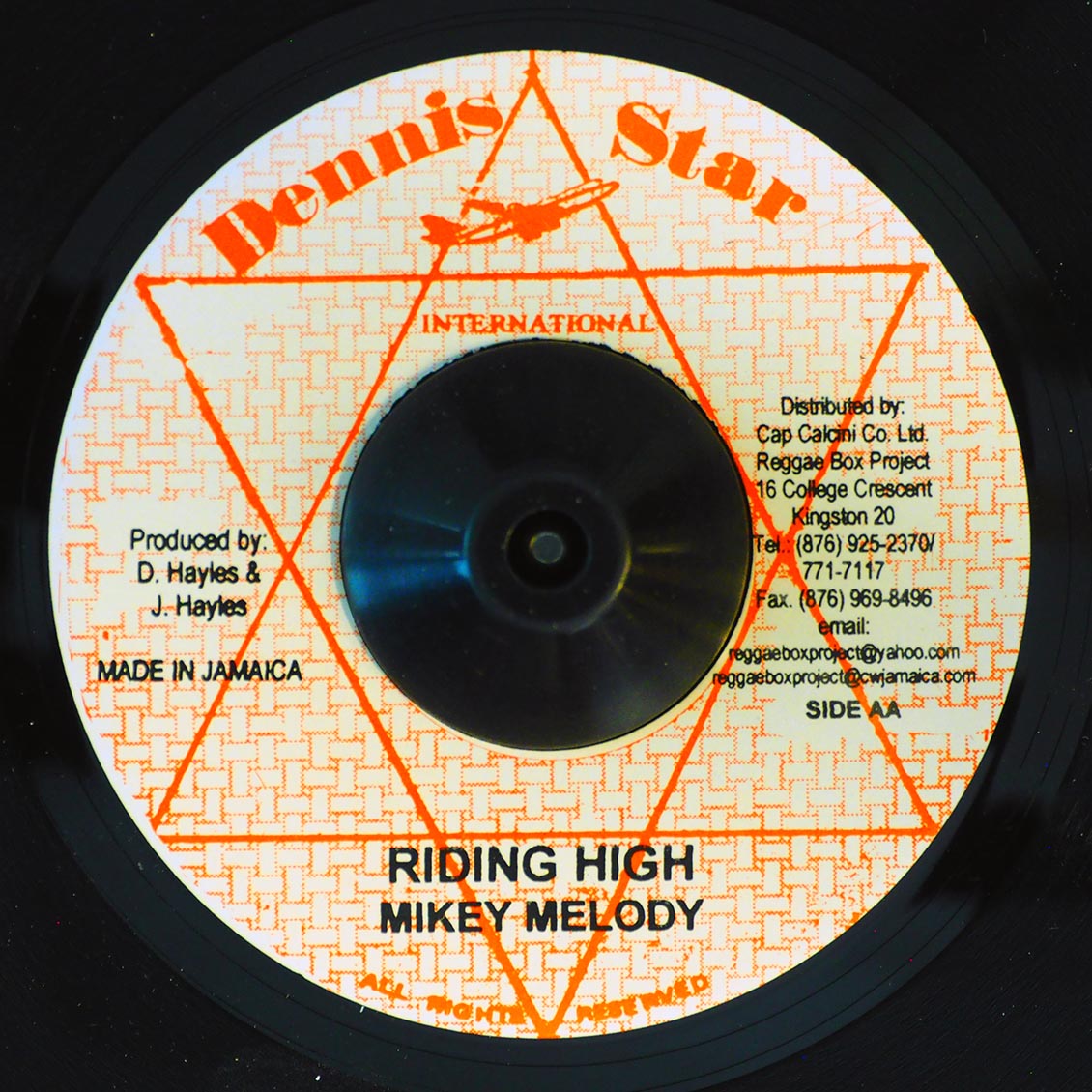 Sanchez - Just A Lover  /  Mikey Melody - Riding High (rhythm: "Ain't Too Proud To Beg")