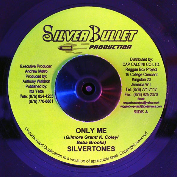 Silvertones - Only Me  /  Version
