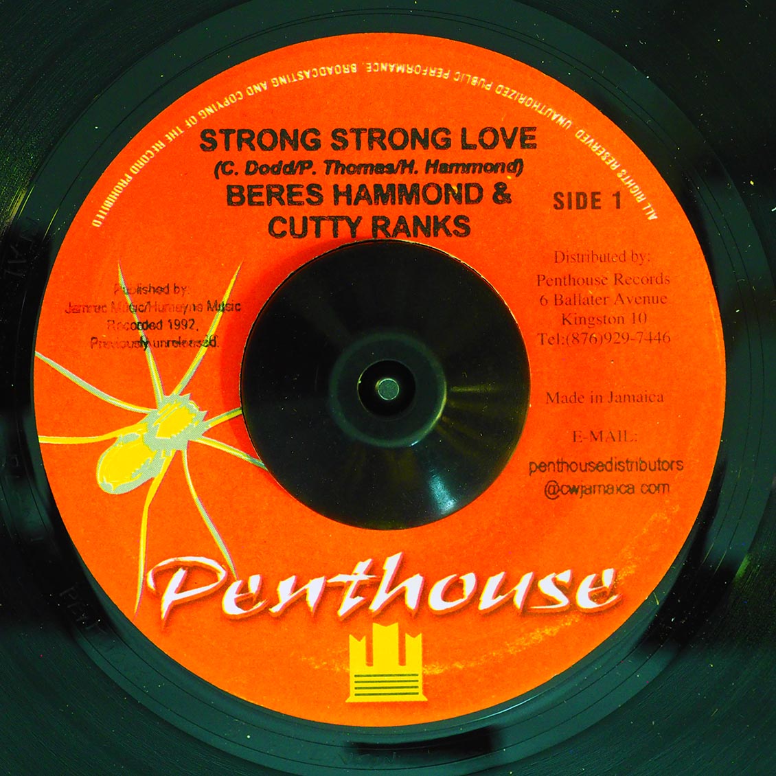 Beres Hammond, Cutty Ranks - Strong Strong Love  /  Version