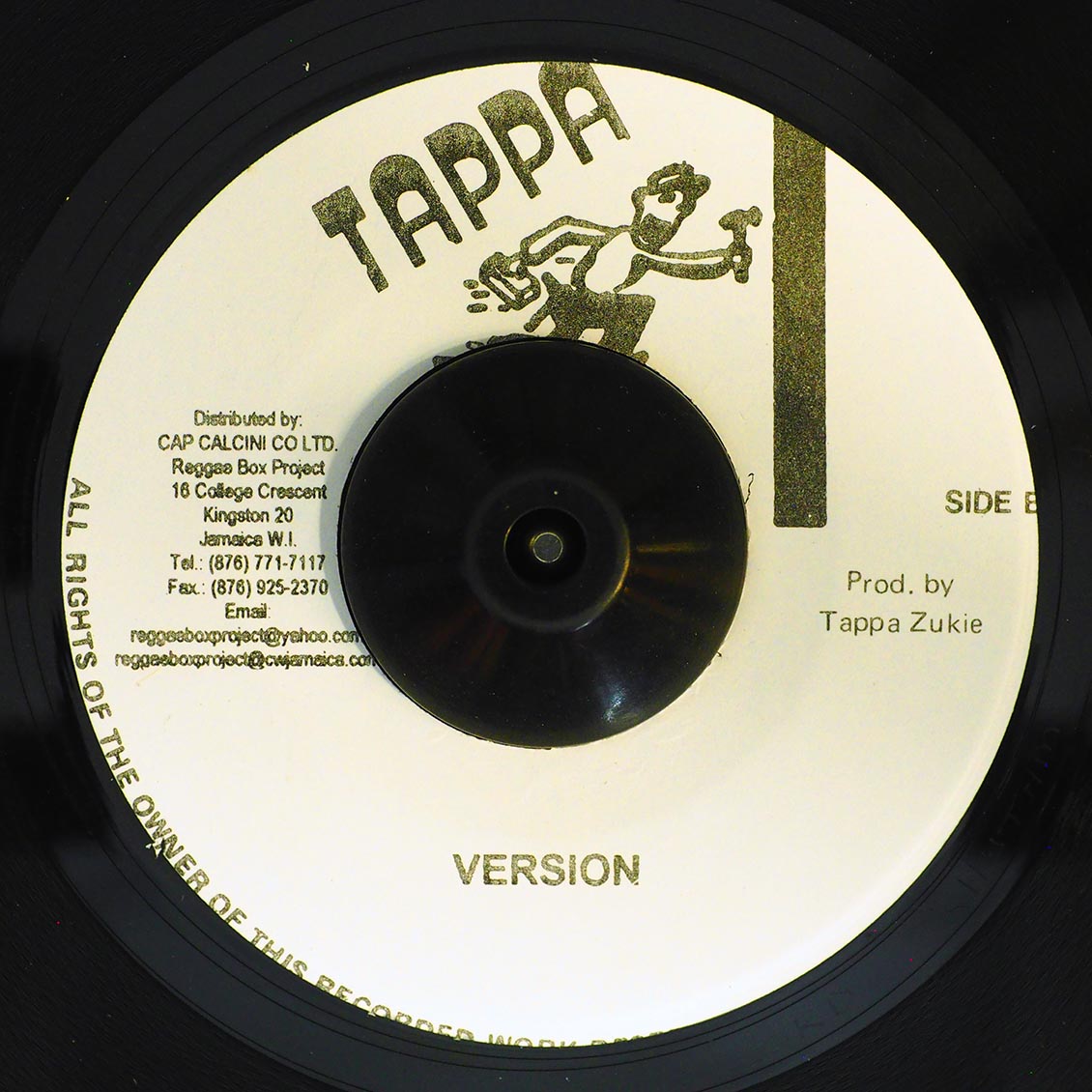 Tappa Zukie - Launch An Attack  /  Version (rhythm: "Storm")