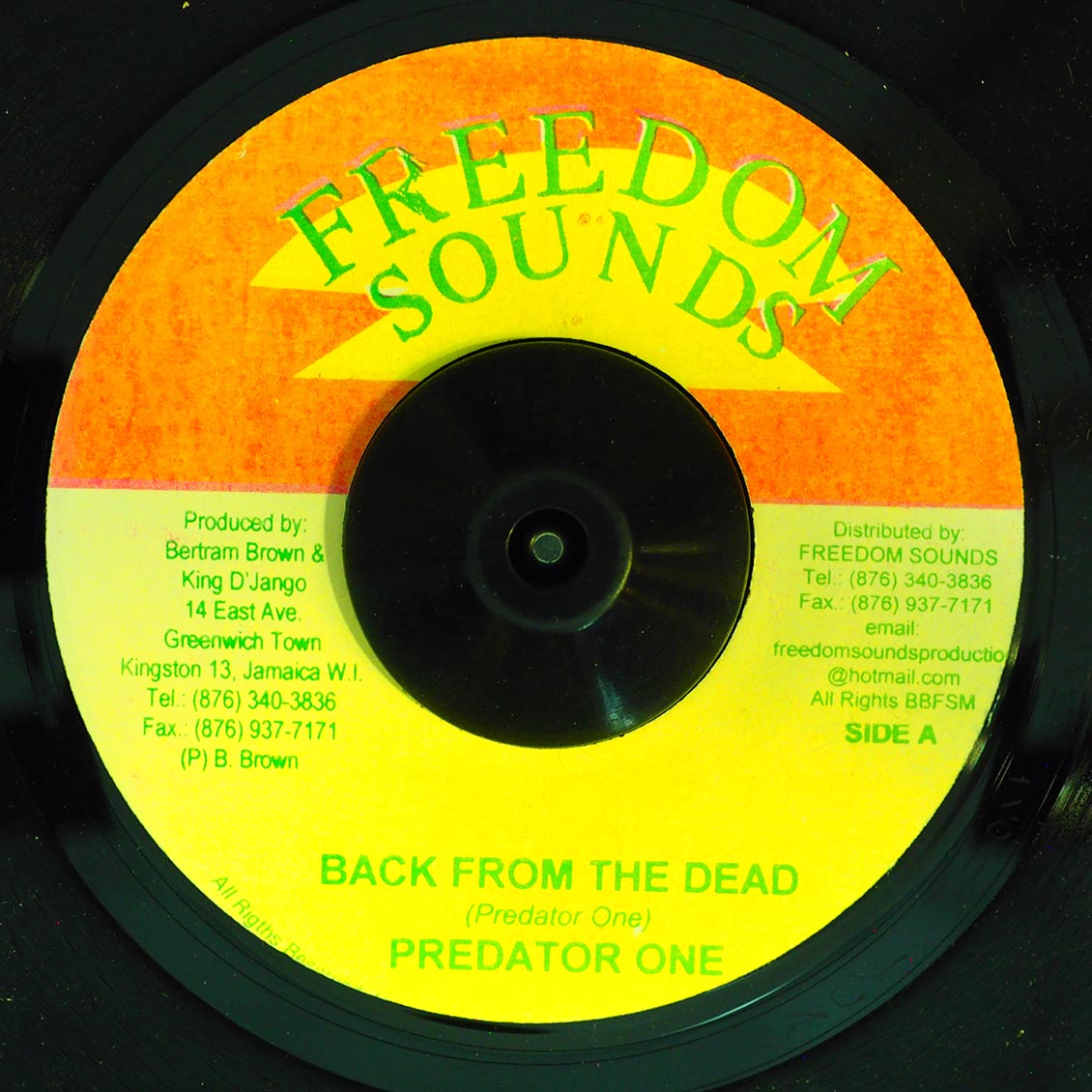 Predator One - Back From The Dead  /  Weather Man - Work Hunting (rhythm: "Rod Taylor - Ethiopian Kings")