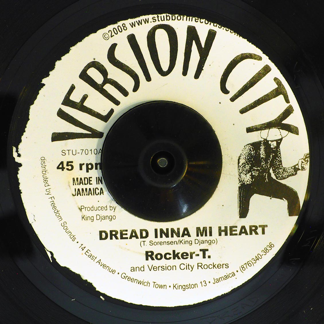Rocker T - Dread Inna Mi Heart  /  Version (rhythm: "Dread Inna Mi Heart")