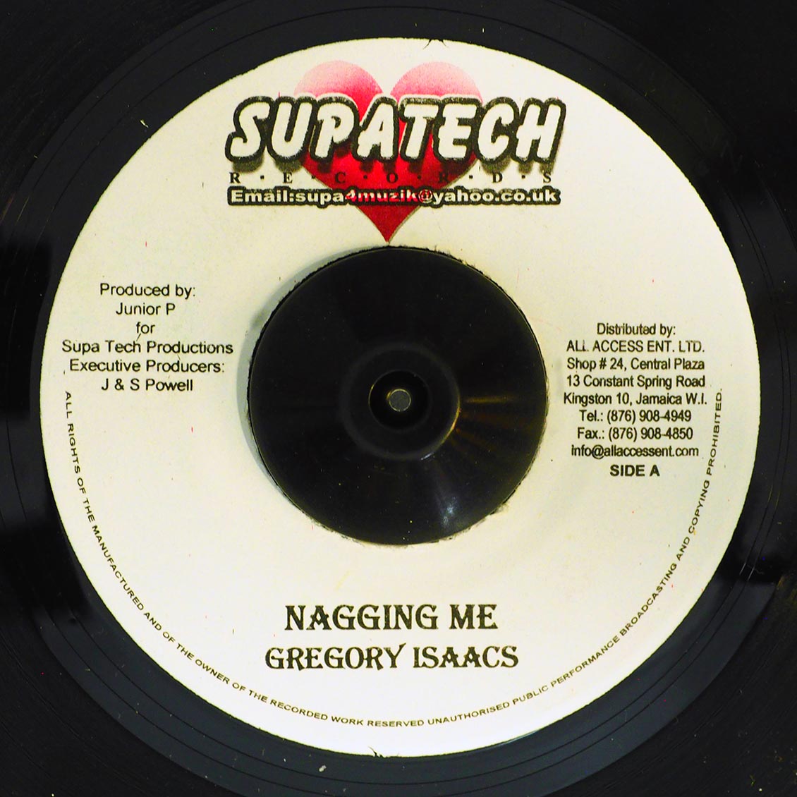 Gregory Isaacs - Nagging Me  /  Version (rhythm: "Samara")