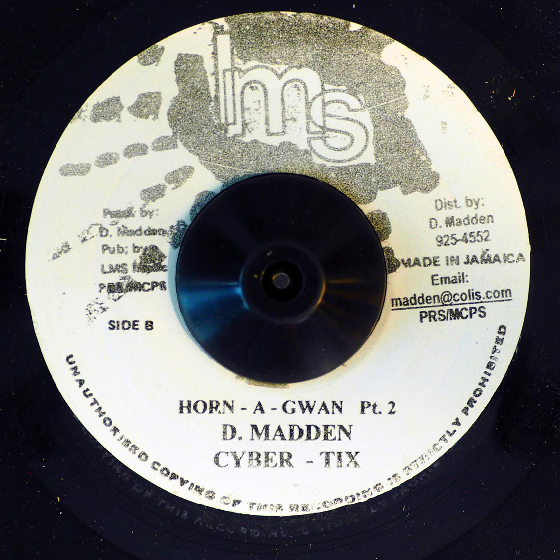 David Madden - Yippee (Horn A Gwan)  /  David Madden - Horn A Gwan Part 2