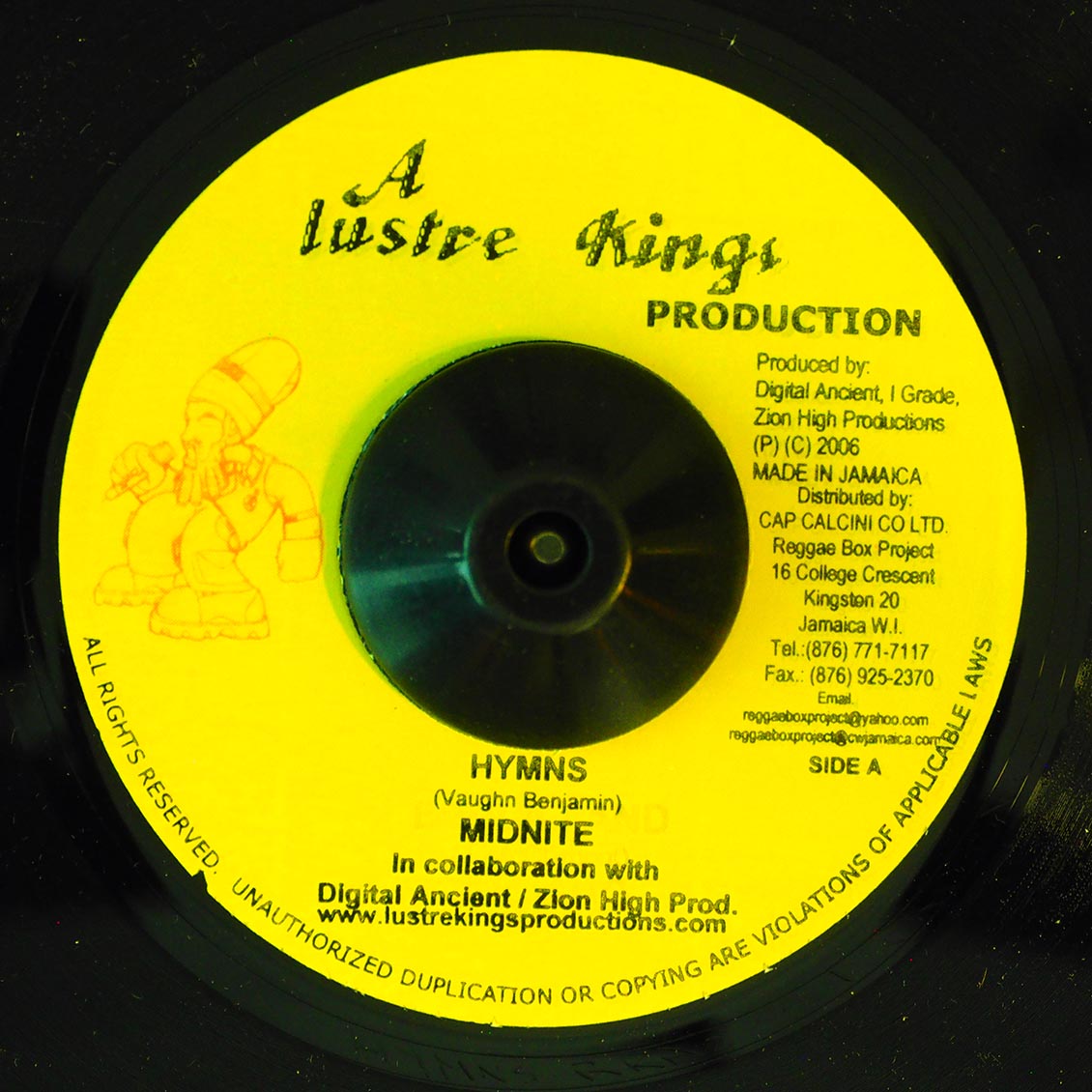 Midnite - Hymns  /  Princess Menen - Time So Perilous (rhythm: "Red Razor")