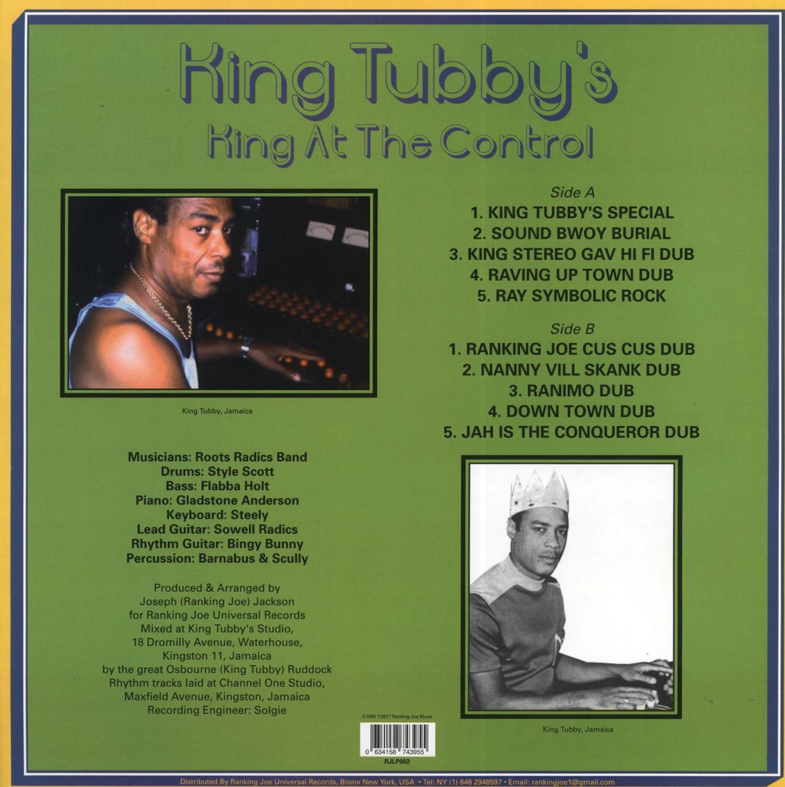 King Tubby - King At The Control