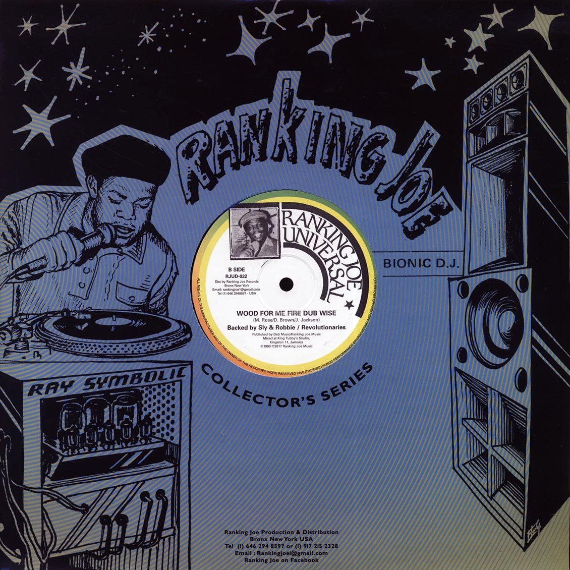 Black Uhuru - Wood For My Fire; Black Uhuru, Ranking Joe - Wood For My Fire Style  /  Sly & Robbie, The Revolutionaries - Wood For My Fire Dub Wise