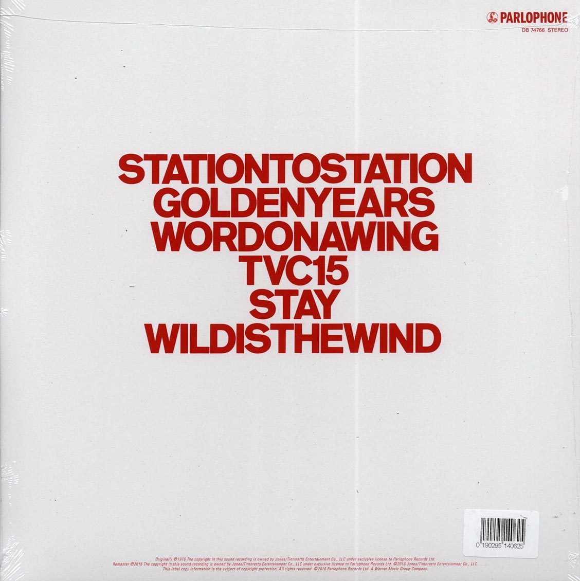 David Bowie - Station To Station (45th Anniv. Ed.) (remastered) (colored vinyl)