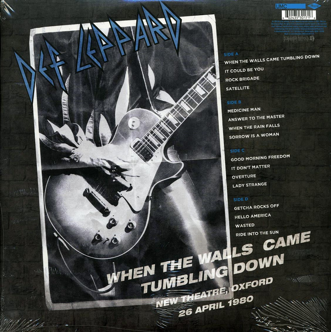 Def Leppard - When The Walls Come Tumbling Down: New Theatre, Oxford 26 April 1980 (RSD 2021) (2xLP)