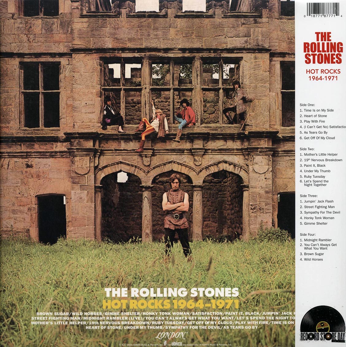 The Rolling Stones - Hot Rocks 1964-1971 (RSD 2021) (2xLP) (180g) (yellow vinyl)