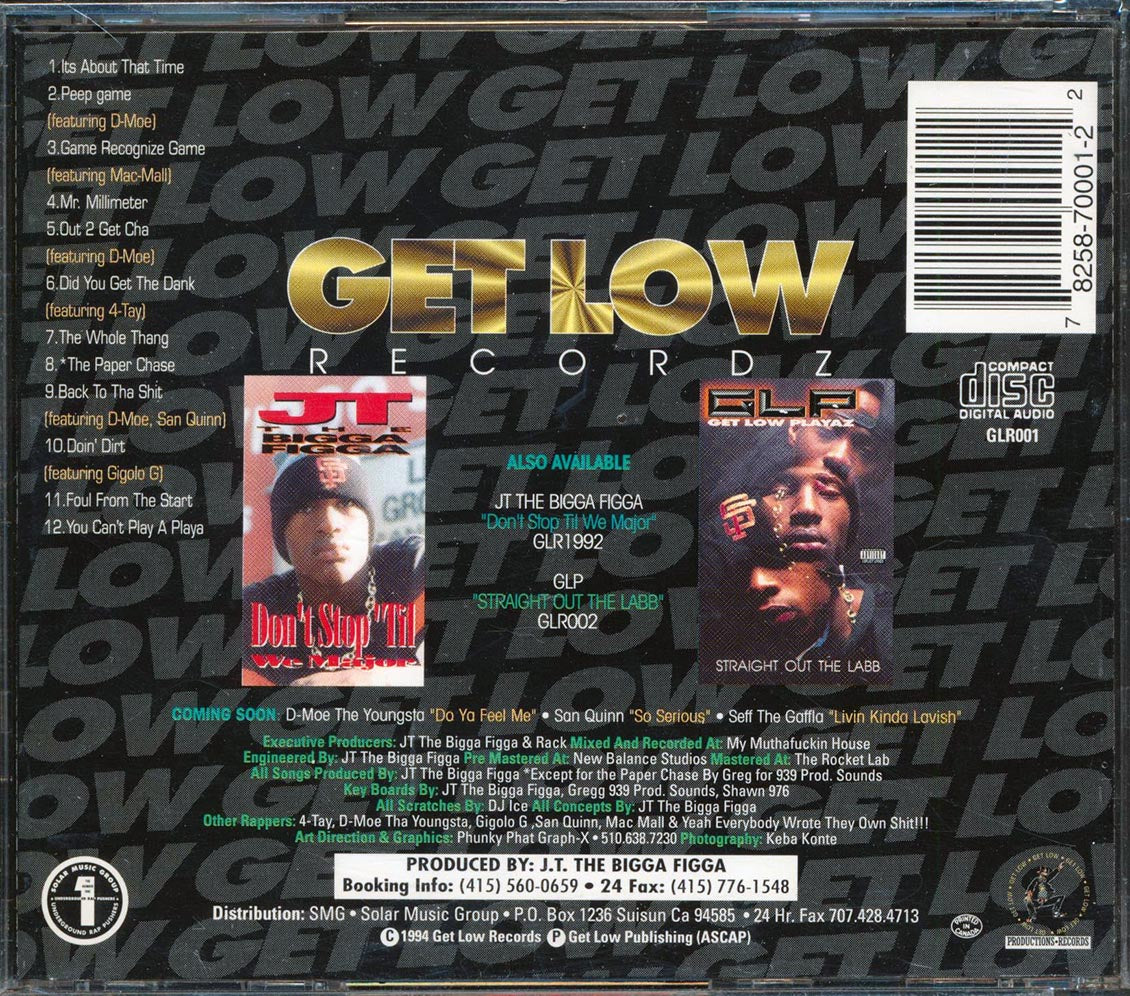 JT The Big Figga - Playaz N The Game