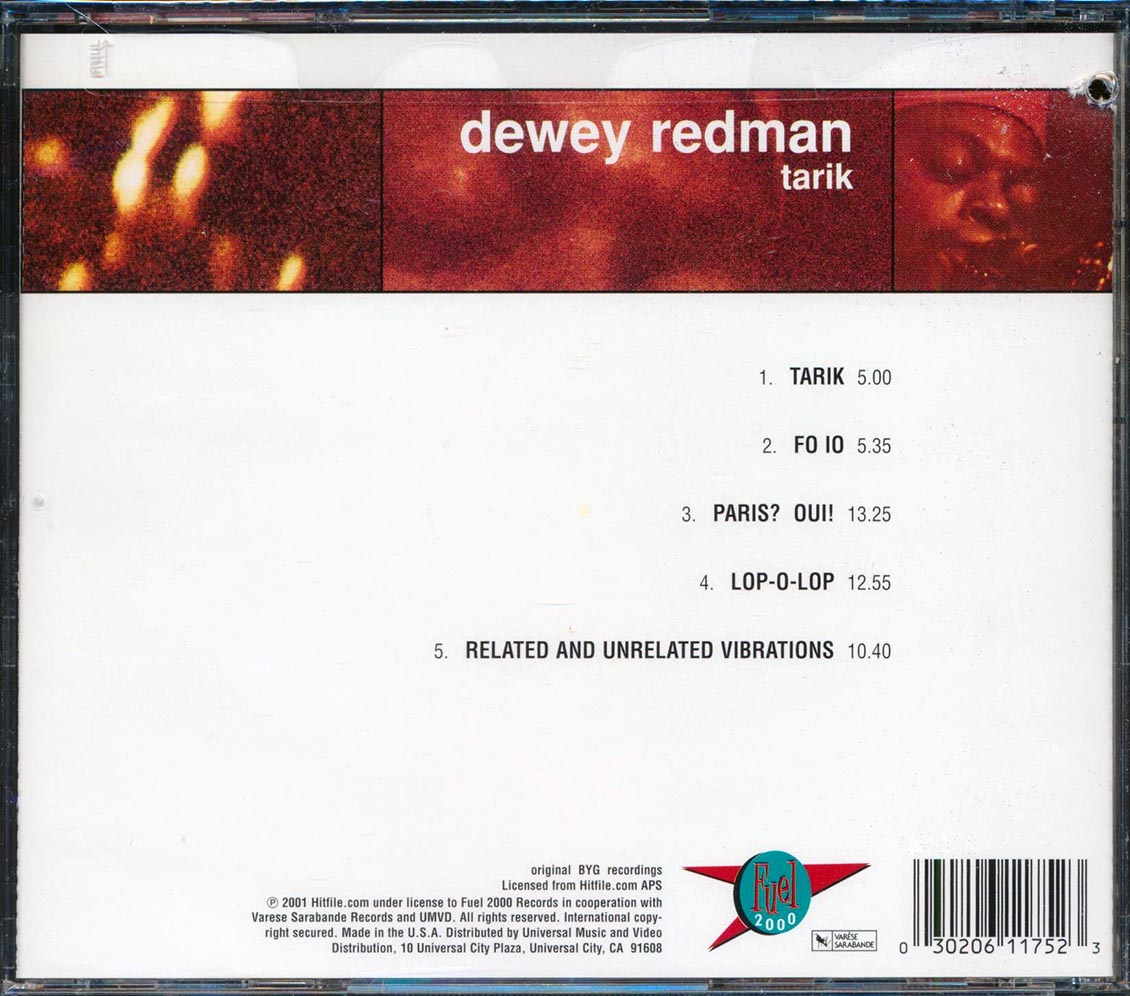 Dewey Redman - Tarik (marked/ltd stock)
