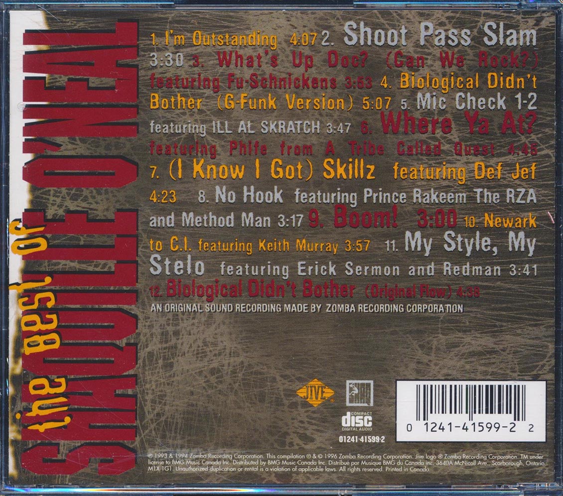 Shaquille O'Neal - The Best Of Shaquille O'Neal