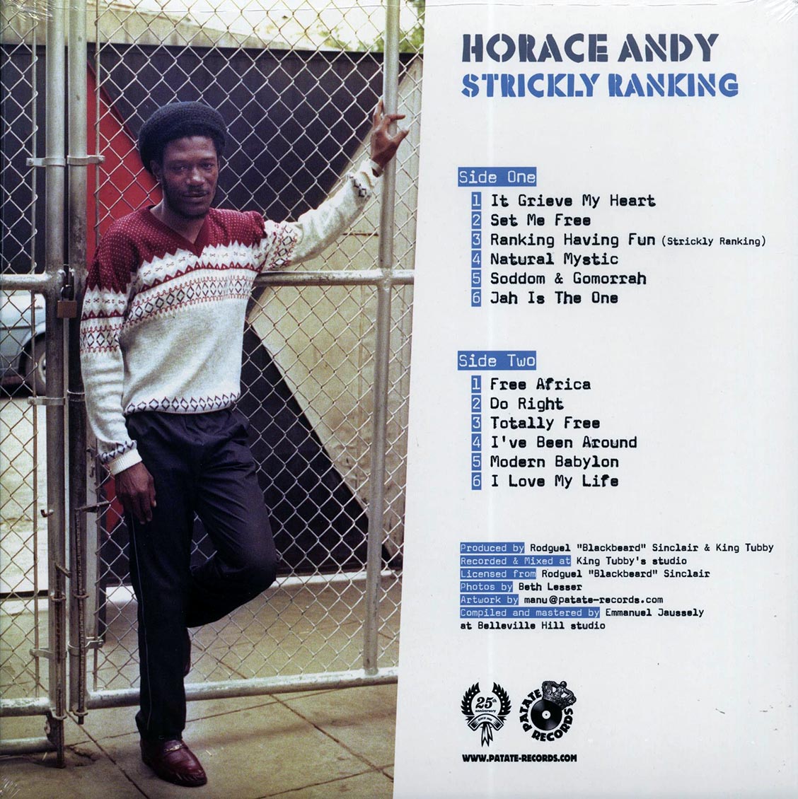 Horace Andy - Strickly Ranking: The Blackbeard Years 1977-80