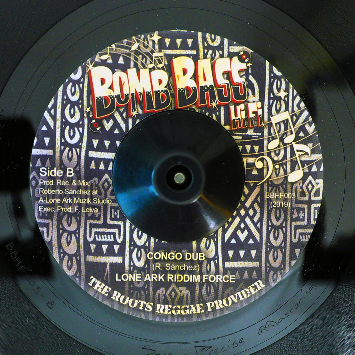 Ras Teo - Lumumba  /  Lone Ark Riddim Force - Congo Dub