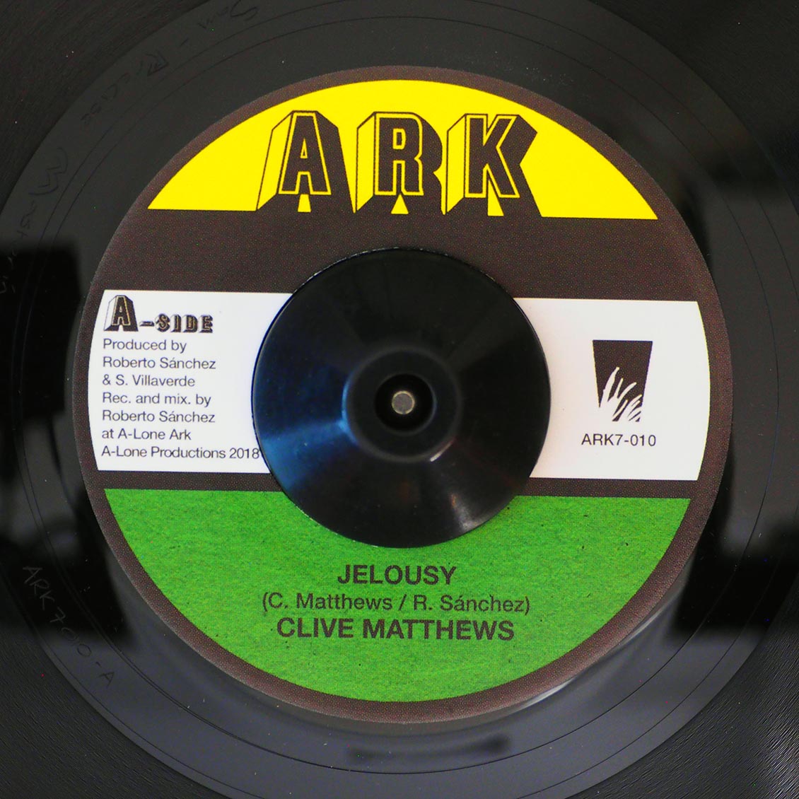 Clive Matthews - Jealousy  /  Lone Ark Riddim Force - Dub Version