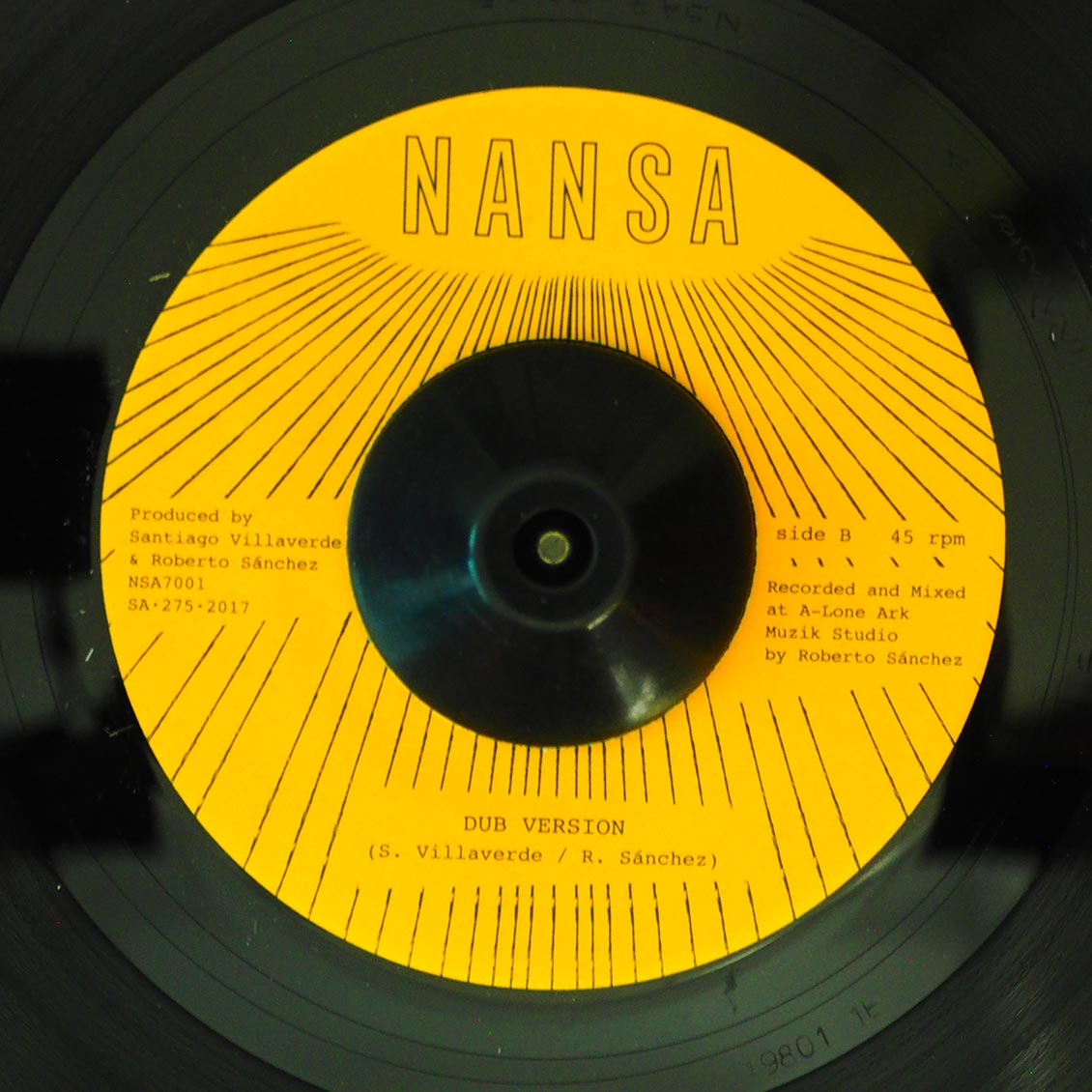 Shanti Yalah - Walled Garden  /  Lone Ark Riddim Force - Dub Version
