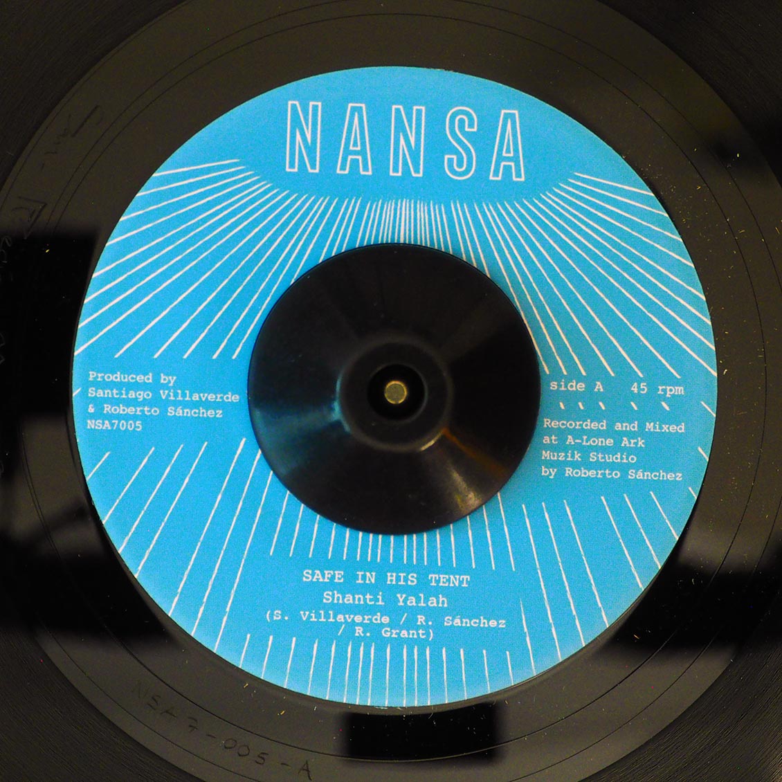 Shanti Yalah - Safe In His Tent  /  Lone Ark Riddim Force - Safe In His Dub
