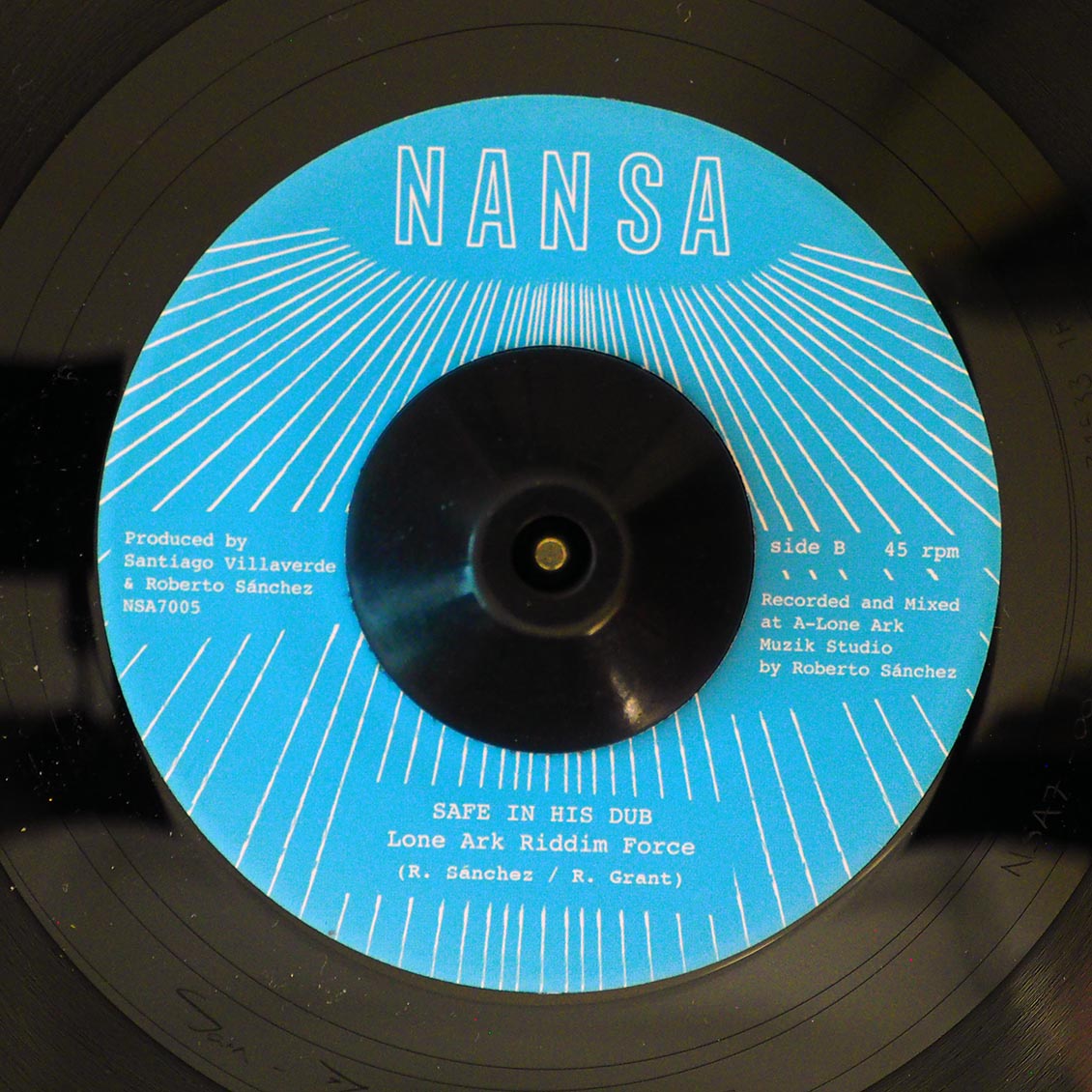 Shanti Yalah - Safe In His Tent  /  Lone Ark Riddim Force - Safe In His Dub