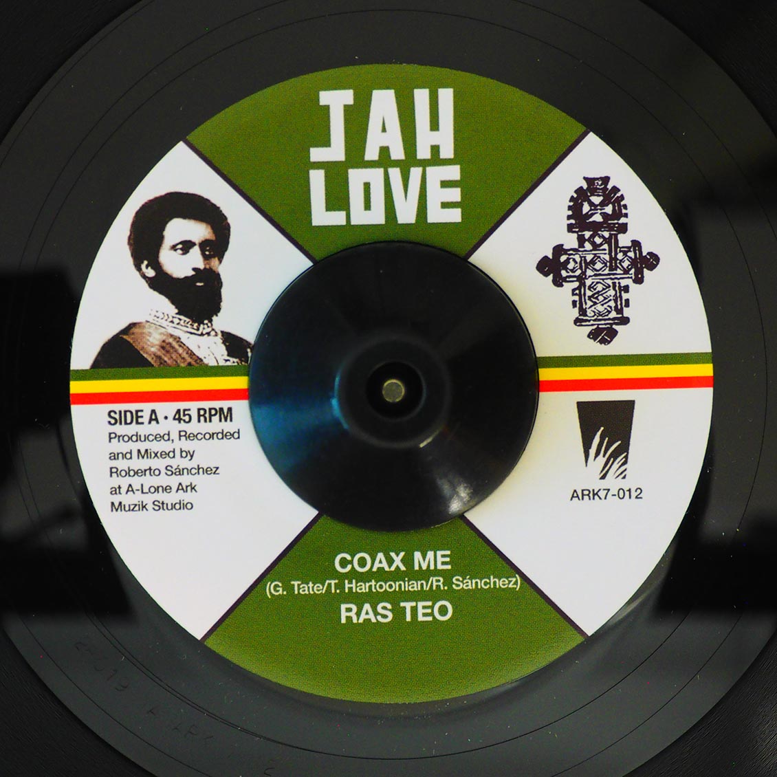 Ras Teo - Coax Me  /  Lone Ark Riddim Force - Coax Me Dub