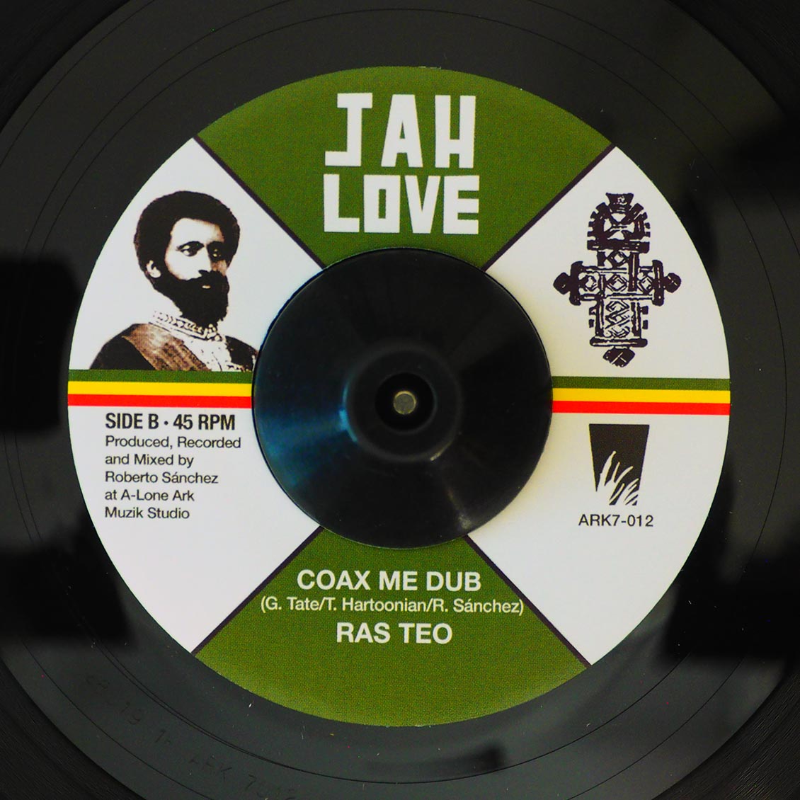Ras Teo - Coax Me  /  Lone Ark Riddim Force - Coax Me Dub