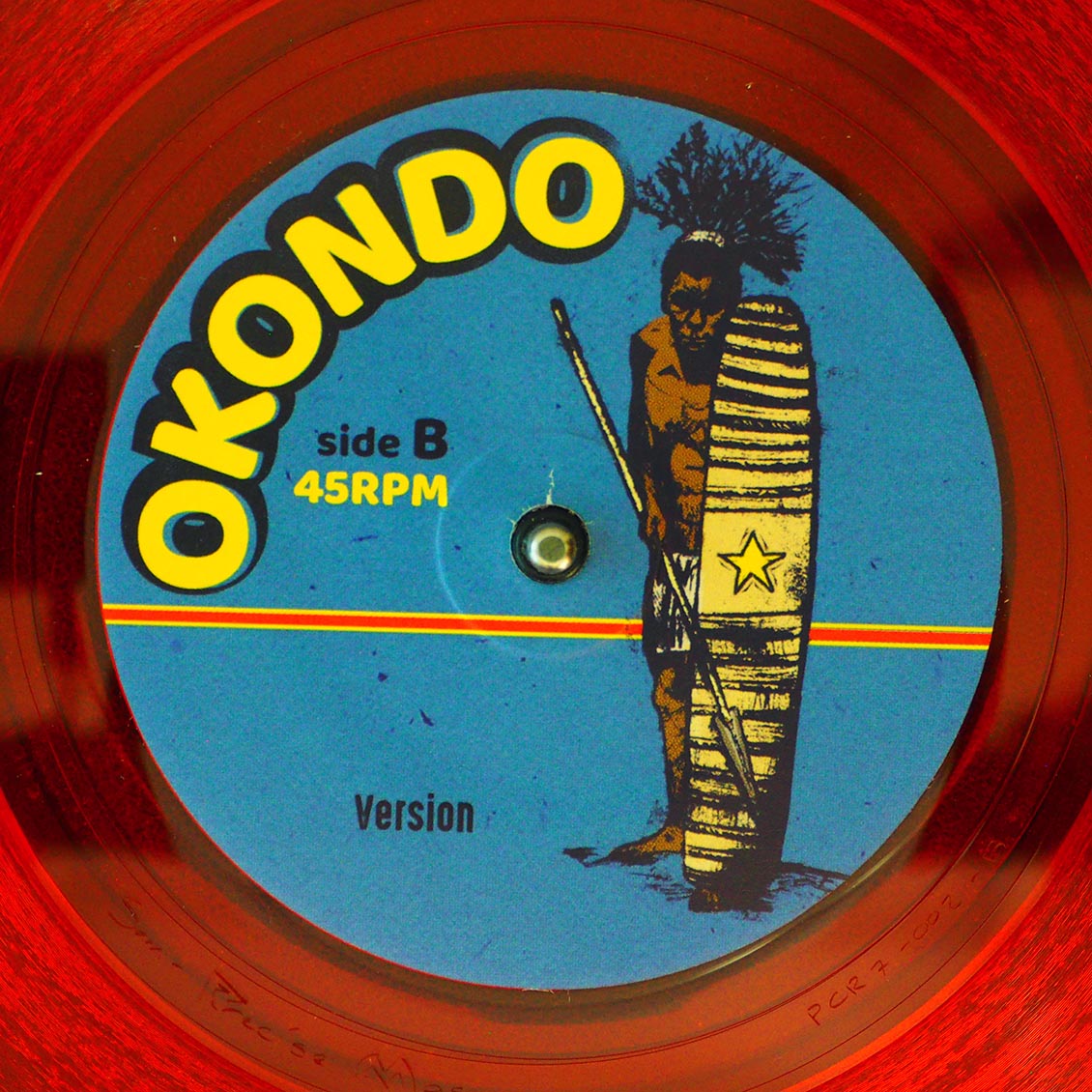 Linval Thompson - Praise Jah Jah  /  Dubby Ambassah, Roberto Sanchez (Lone Ark) - Version (red vinyl)