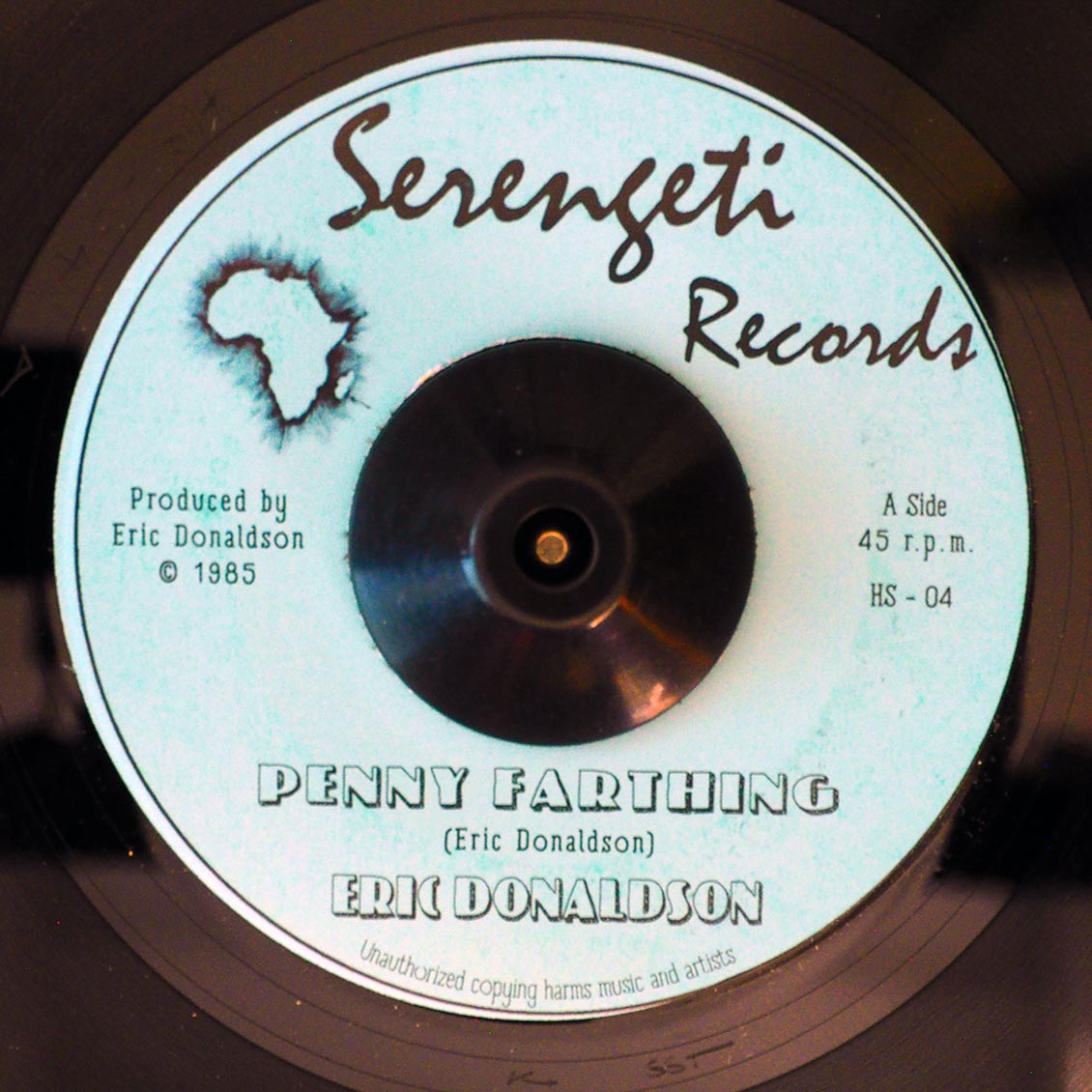 Eric Donaldson - Penny Farthing  /  Eric Donaldson - Peel Headed John Crow