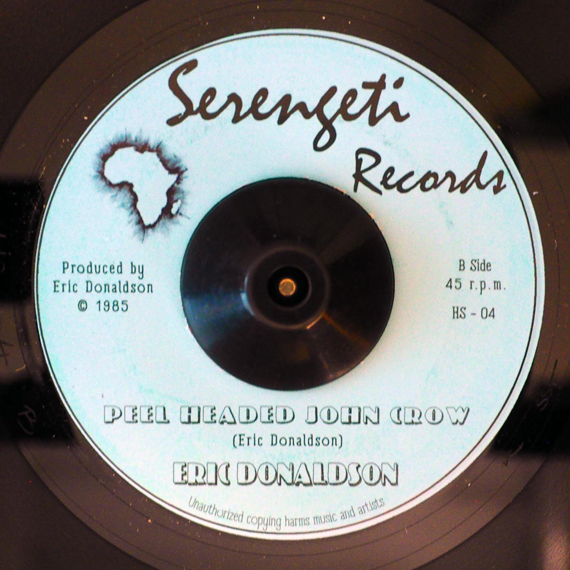 Eric Donaldson - Penny Farthing  /  Eric Donaldson - Peel Headed John Crow
