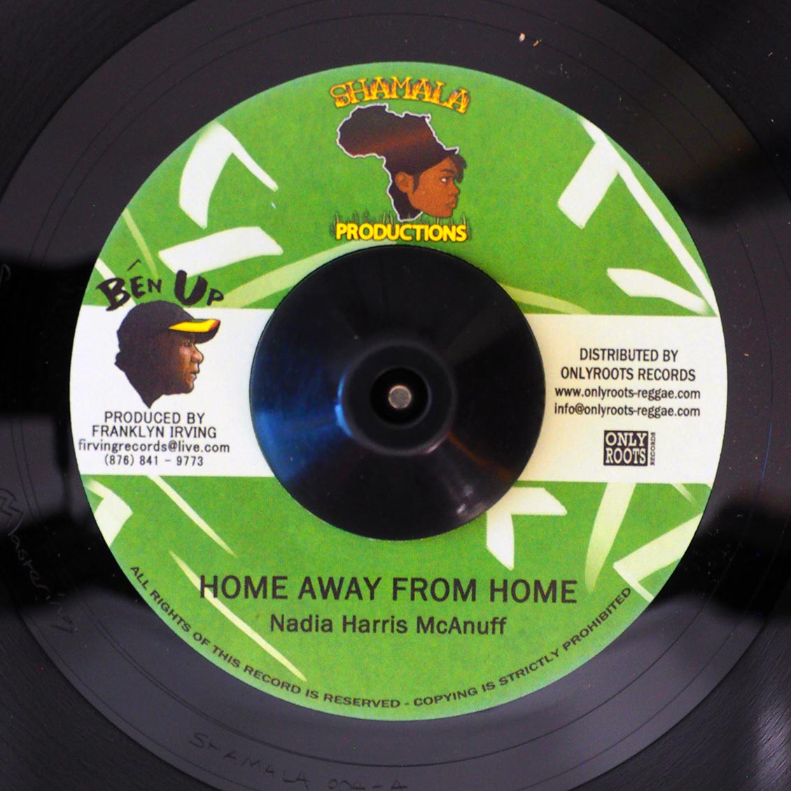 Nadia Harris McAnuff - Home Away From Home  /  Franklyn Irving - Stone Rock Dub (Earl Jr. Mix)