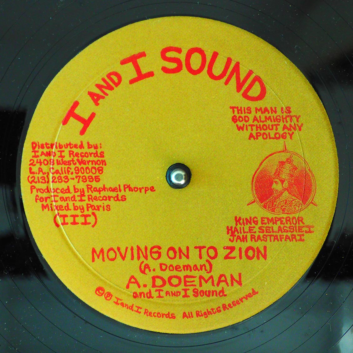 A Doeman - Moving On To Zion  /  A Doeman - Wake Up In The Morning (orig. press)