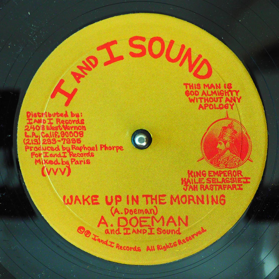 A Doeman - Moving On To Zion  /  A Doeman - Wake Up In The Morning (orig. press)