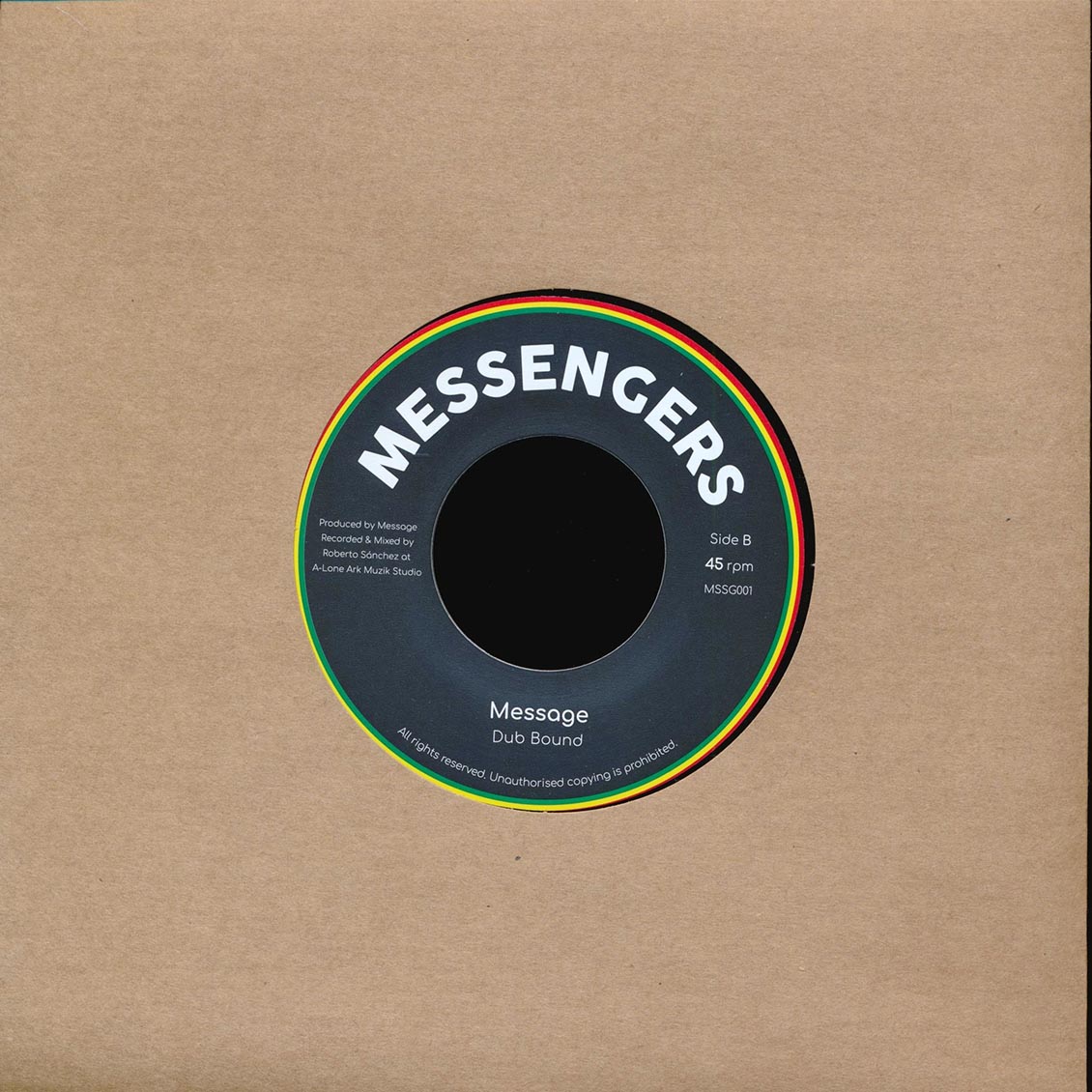 Message - East Bound  /  Message, Roberto Sanchez (Lone Ark) - Dub Bound