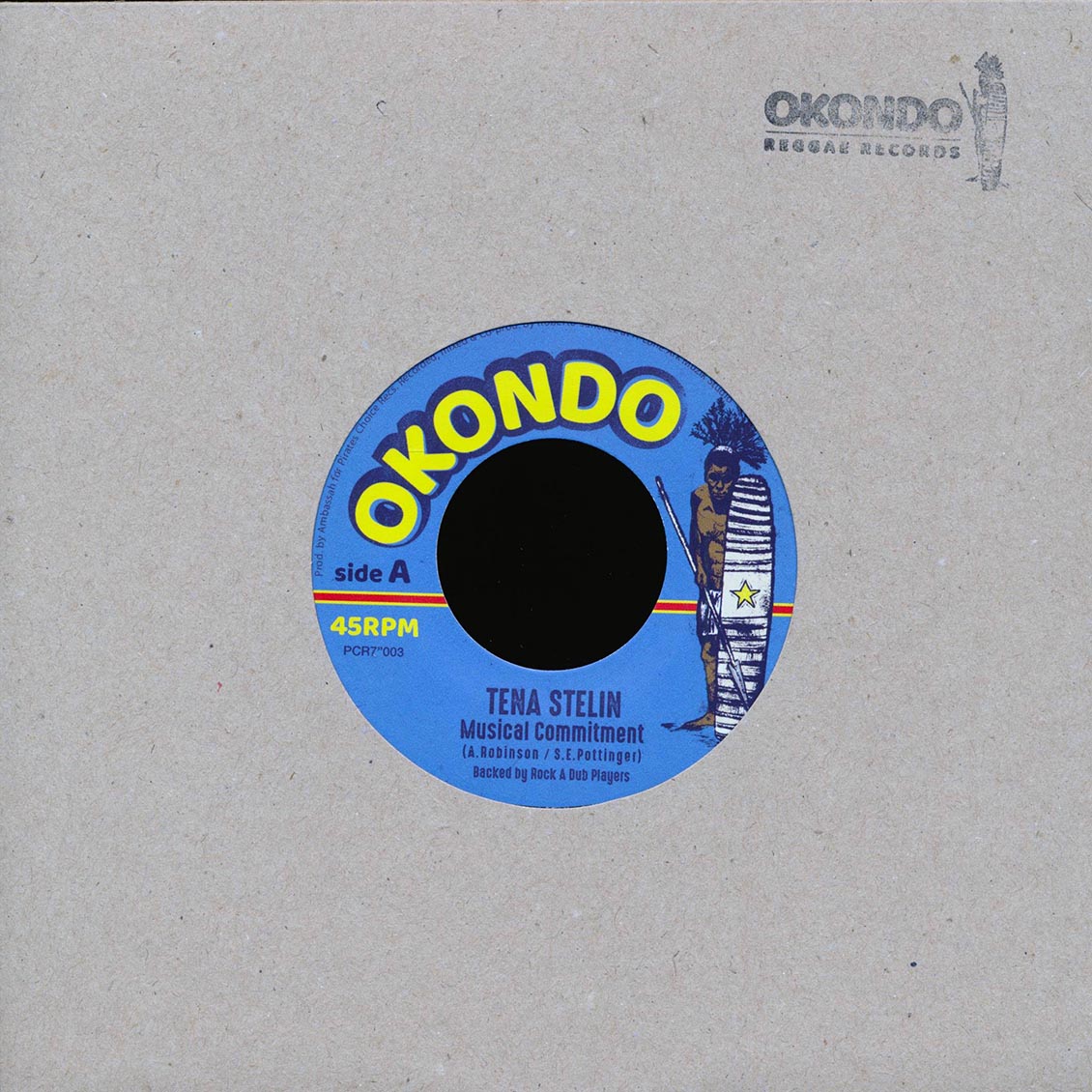 Tena Stelin - Musical Commitment  /  Roberto Sanchez (Lone Ark) - Dub Commitment