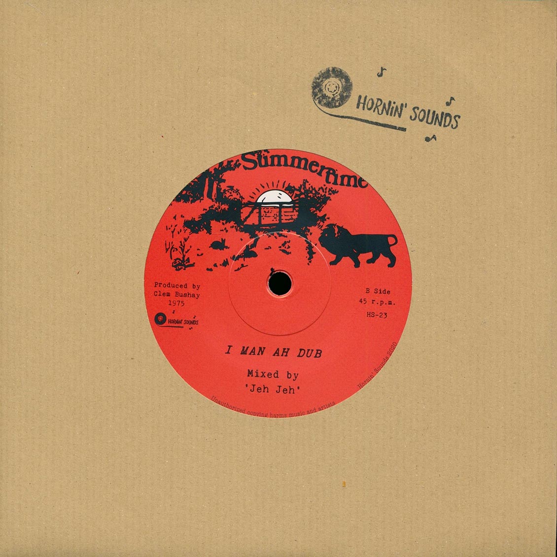 Carl Bert & The Cimarons - I Man Ah Bawl  /  Version