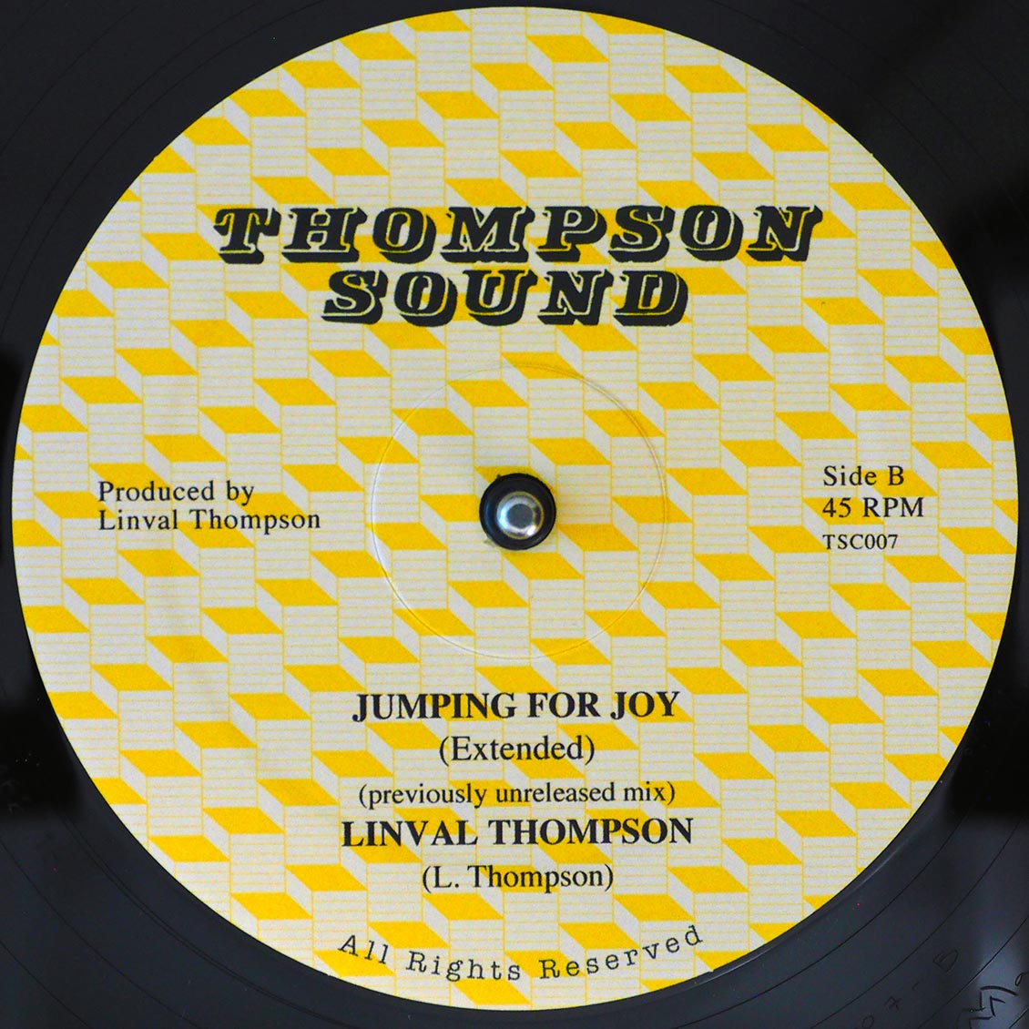 Freddie McKay - Lonely Man (Extended Mix)  /  Linval Thompson - Jumping For Joy (Extended Mix)