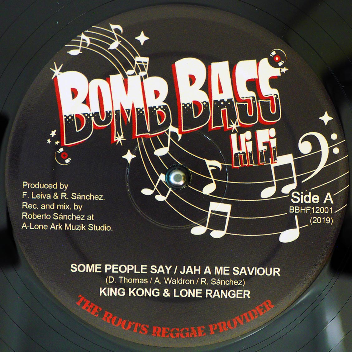 King Kong - Some People A Bawl; Lone Ranger - Jah A Me Saviour  /  Lone Ark Riddim Force - Dub People/Saviour Dub