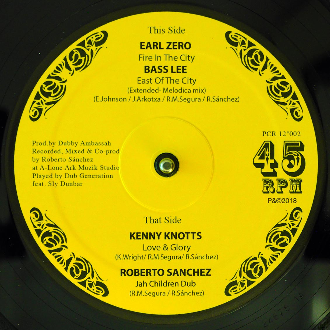 Earl Zero - Fire In The City; Bass Lee - End Of The City  /  Kenny Knotts - Love & Glory; Roberto Sanchez (Lone Ark) - Jah Children Dub